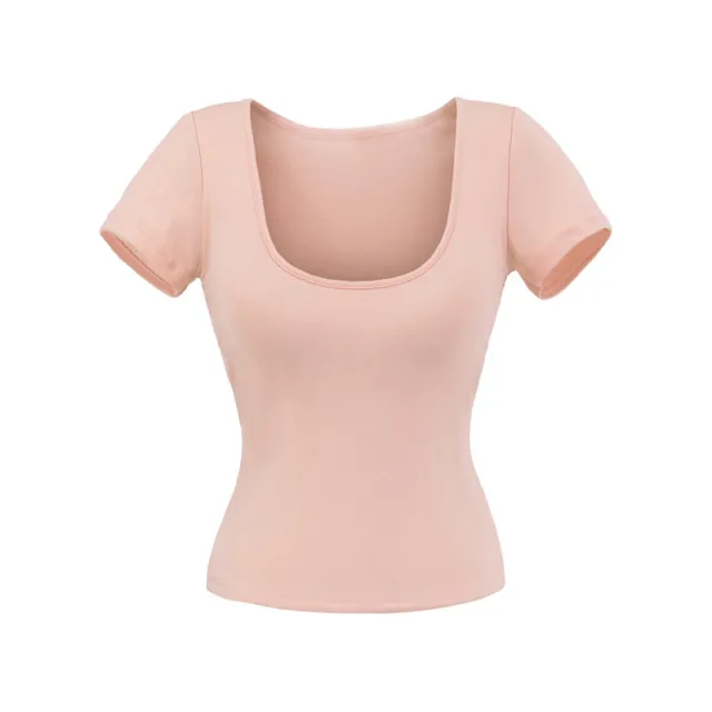 Summer Sexy Short Sleeve T shirt Pink - Shop at LoveMi