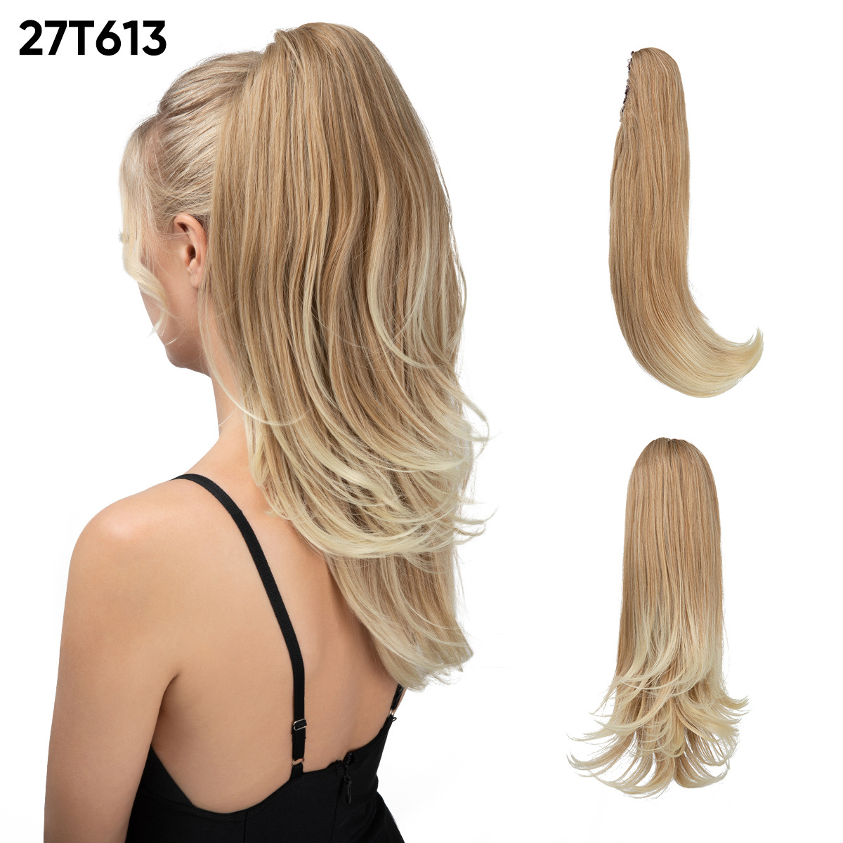 European And American Style Wig Women's Short Hair Ponytail 5