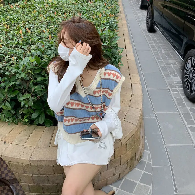 New Womens Japanese-style Vesthoodie