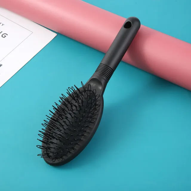 Ring Tooth Hair Extension Plastic Hair Care Tool Accessories Hairdressing Airbag Comb Black - Shop at LoveMi