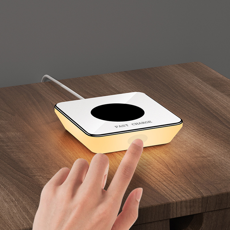 15W Wireless Phone Charger Touch Controllable