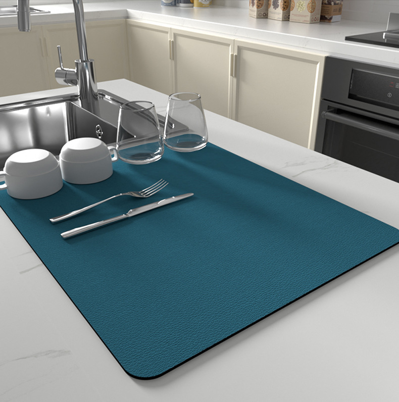 Title 9, Kitchen Countertop Water Draining Pad Absorbent...