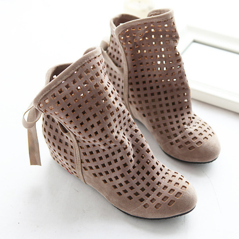 Suede Slip-On Boots, picture 3 of 6