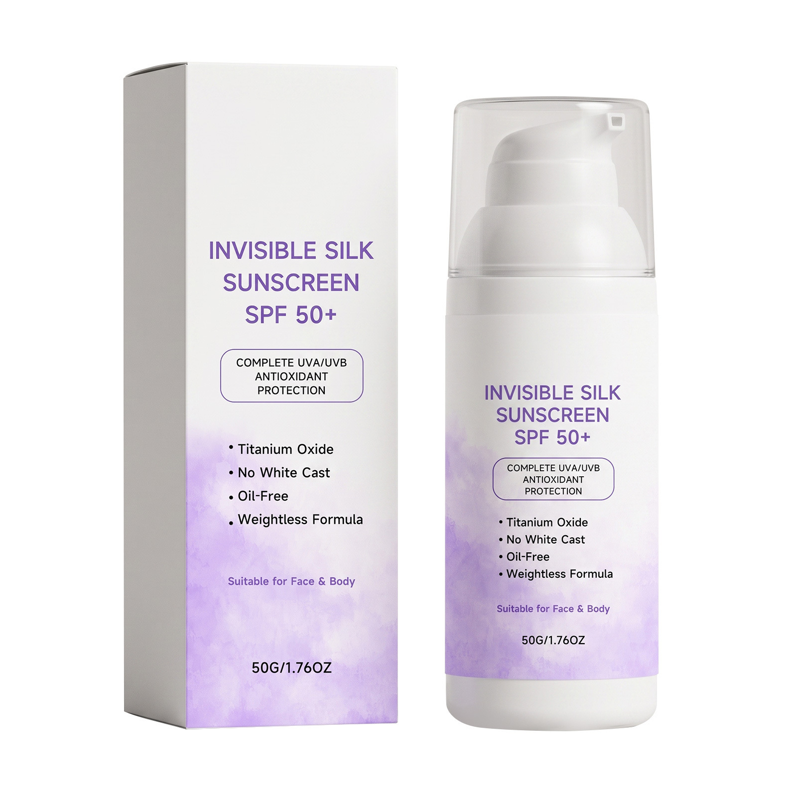 Invisible Silk Sunscreen