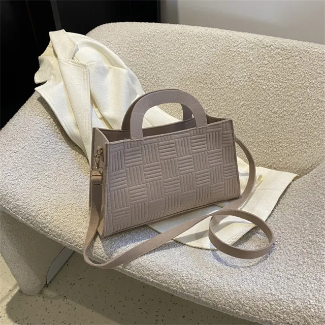 New Retro Simple Shoulder Messenger Bag Khaki - Shop at LoveMi