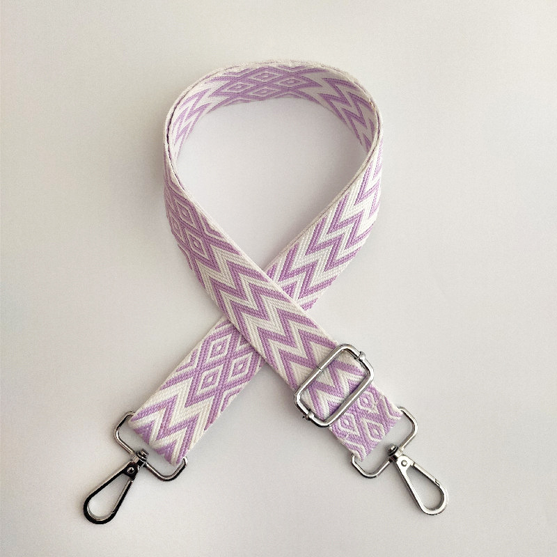 A1 Purple Silver Buckle