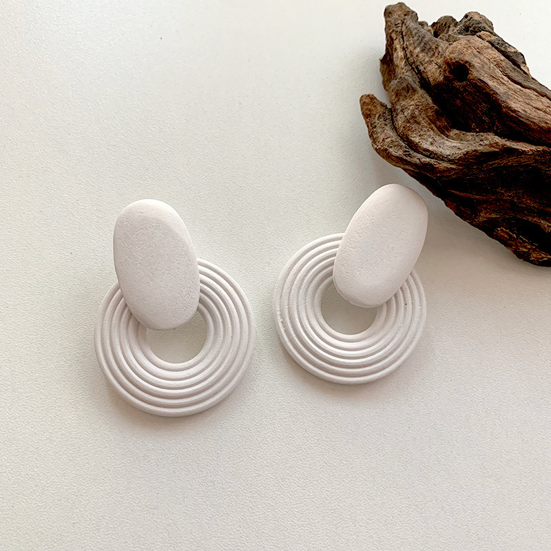 Simple Retro Statement Earrings For Women