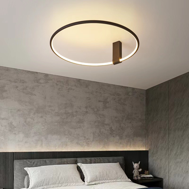 Simple Modern Nordic-style Creative New Minimalist Round Ceiling Light For The Bedroom