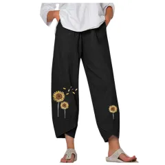 Bamboo Spring Loose Fashion Digital Printing Casual Summer Pants - Tz01T76689745 - View 1
