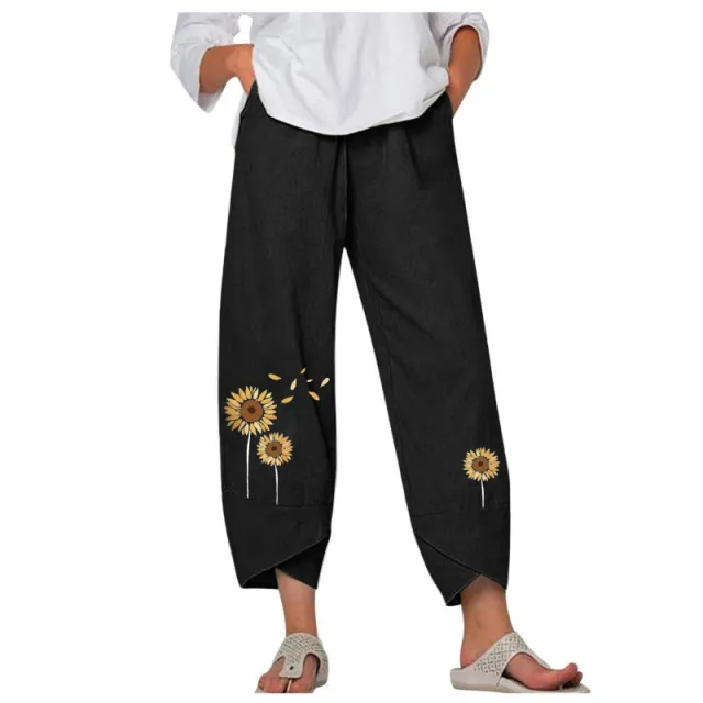 Bamboo Spring Loose Fashion Digital Printing Casual Summer Pants Tz01T76689745 - Shop at LoveMi
