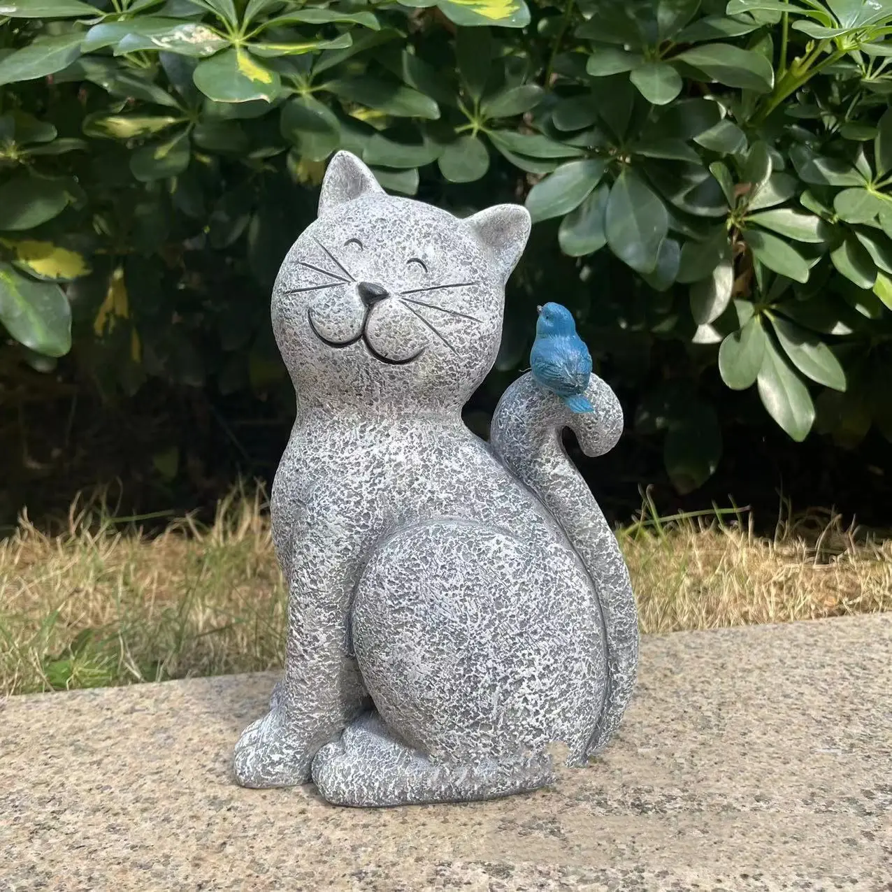 Outdoor Solar Lamp Cute Kitten Ornaments