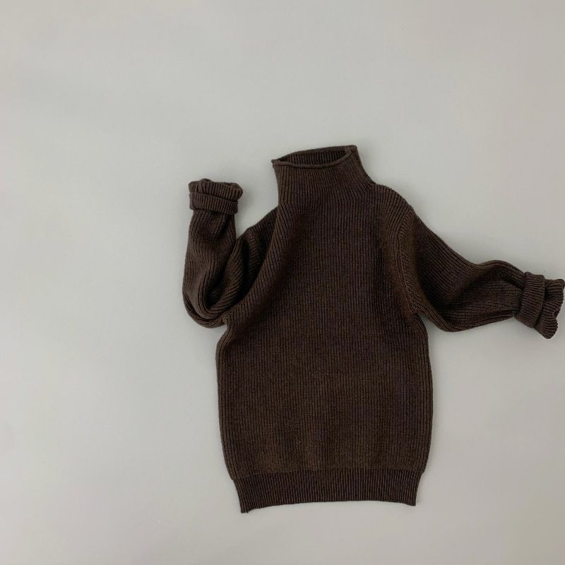 Boys Long-sleeved Pullover Knit Sweater