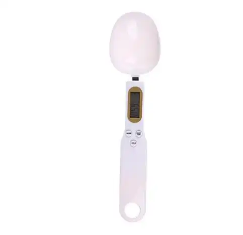 Kitchen Scale Measuring Spoon Scale Compact Food Weighing Scale for Dry and Wet
