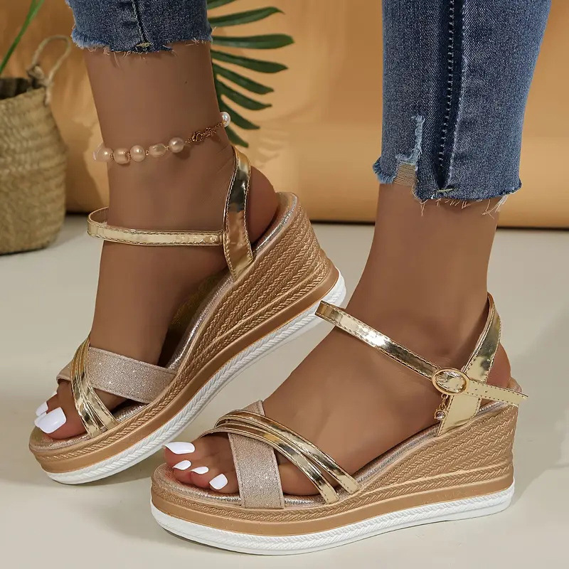 Strappy Peep-Toe Sandals, picture 7 of 7