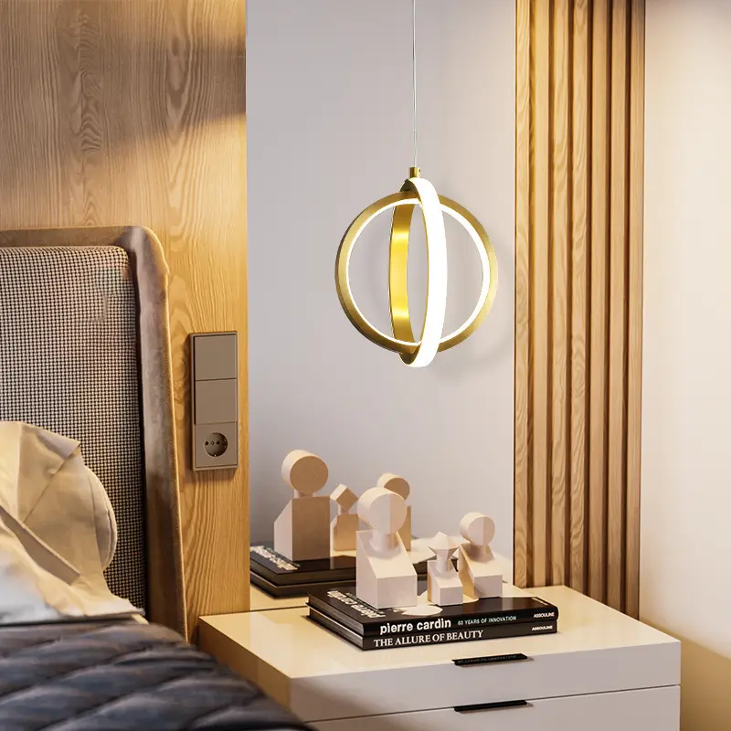 LED Circular Light Simple And Creative Pendant