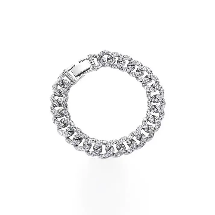 Cuban Thick Bracelet Female Summer Ins Special-interest Design