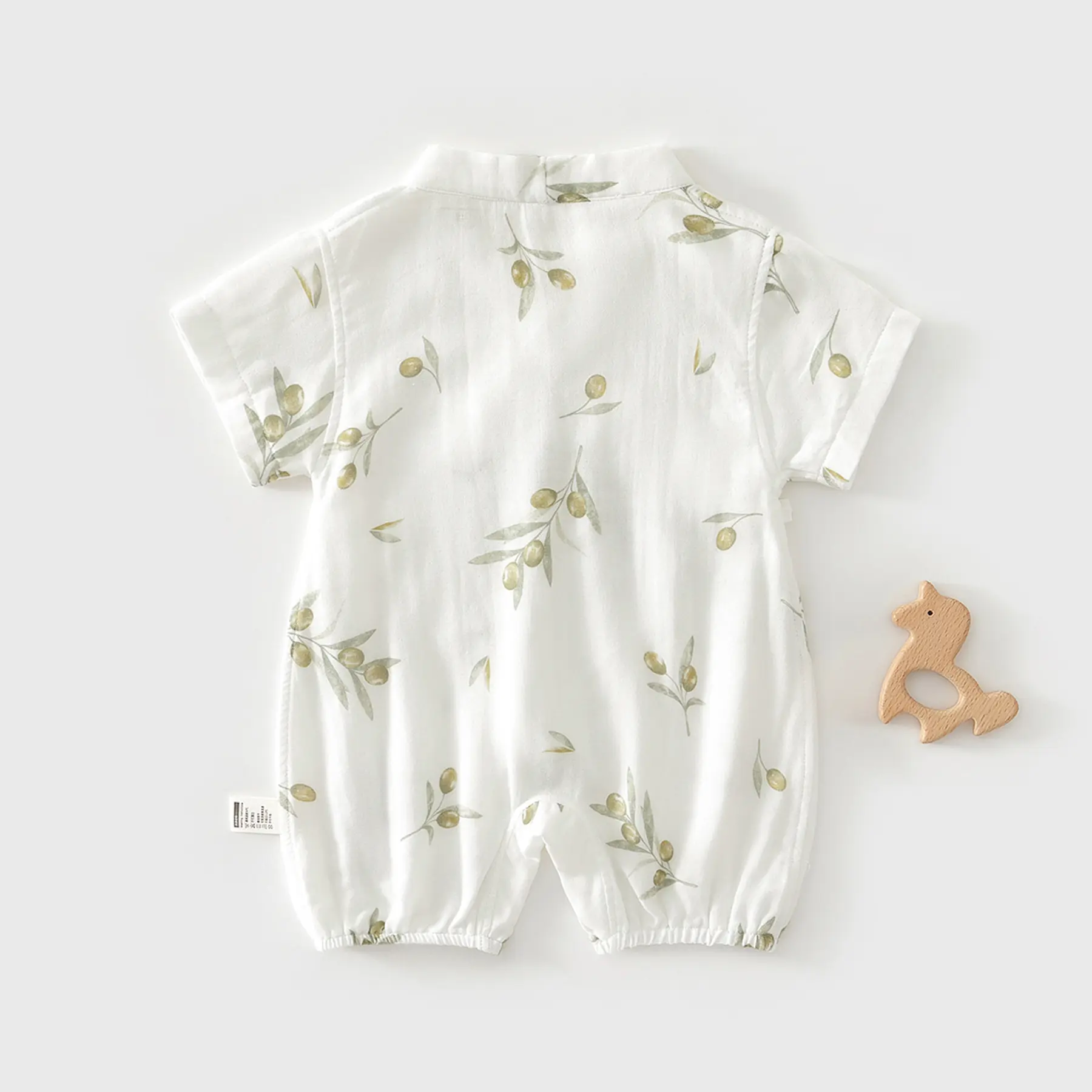 Summer Thin Air-Conditioning Clothes Baby Onesie Short