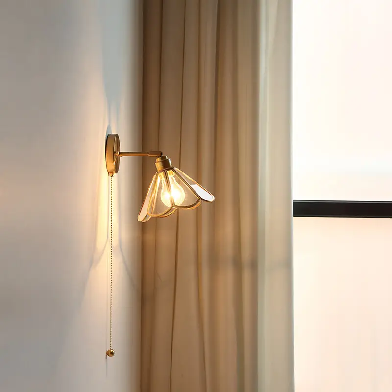 Retro Bed Breakfast Living Room Corridor Hallway Bedroom Bedside Wall Lamp