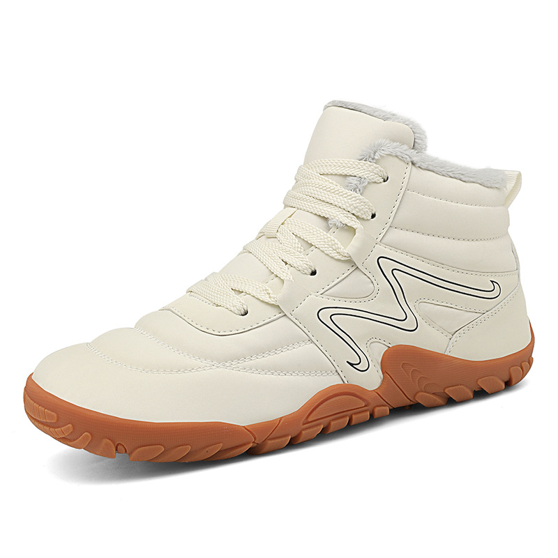Men's Winter Warm And Plush Snow Boots - Image 3