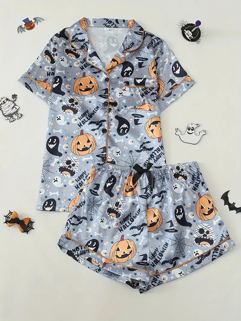 Pajamas Women's Short Sleeve Summer Loungewear - Style03-5Xl