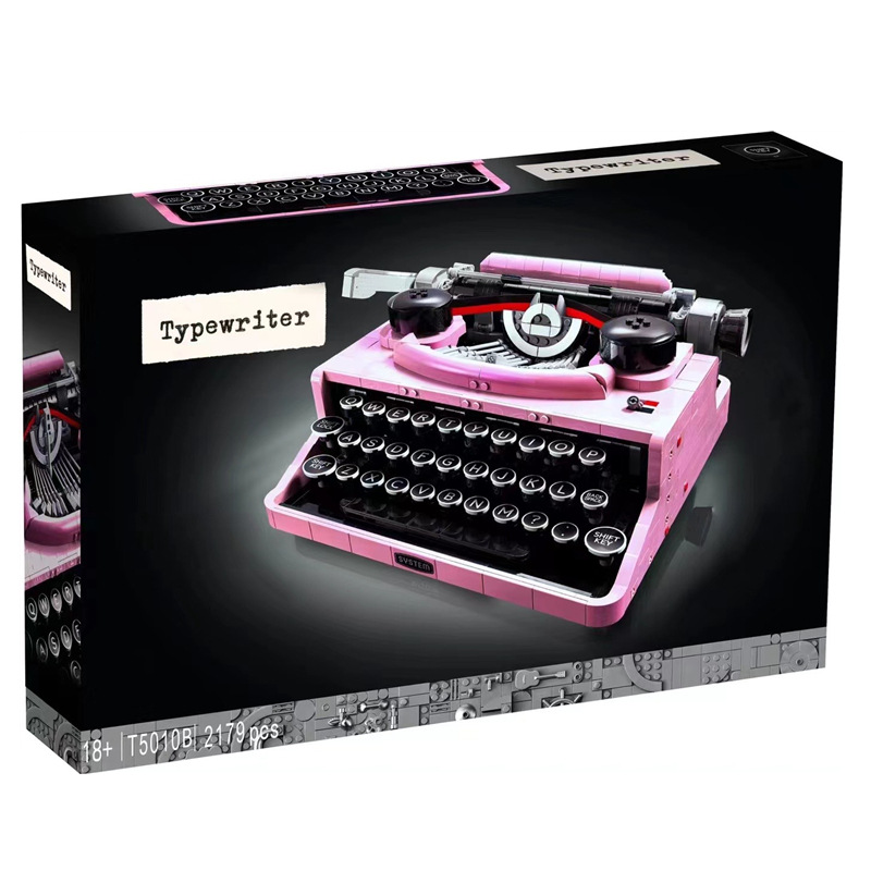 Pink Retro Typewriter