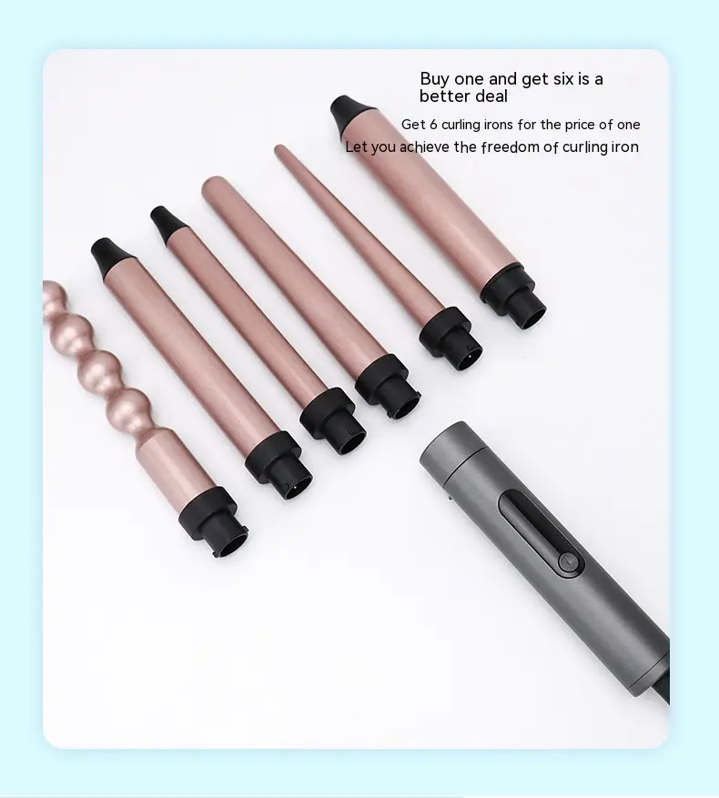Multi-functional Modeling Hair Curler Multi-gear Temperature Control Lasting Shaping