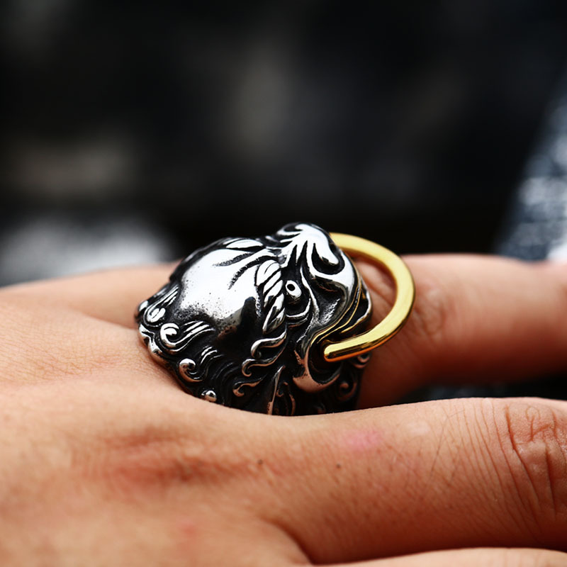 Stainless Steel Men's Ring