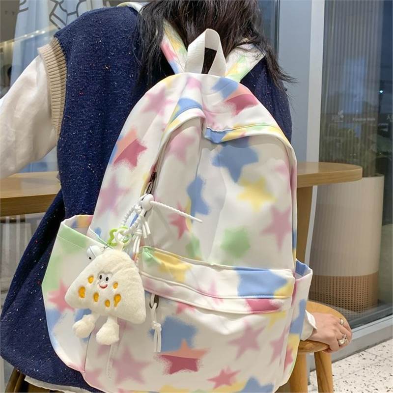 High-Capacity Sweet Backpack For High School Girls