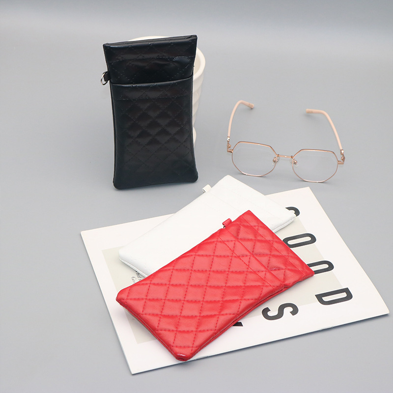 Double Layer Sun Glasses Leather Waterproof Buggy Bag - Image 8