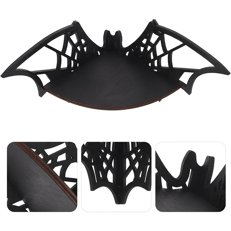 Bat hollow decoration corner shelf (bat corner shelf)