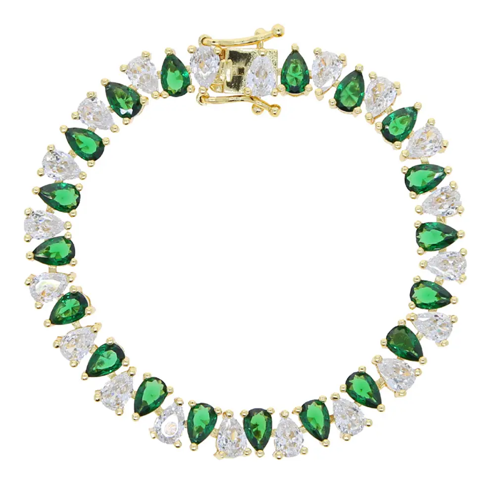 Women's Water Drop Zircon Bracelet