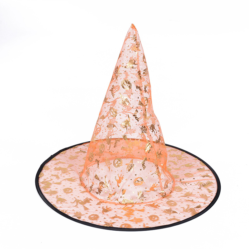 Halloween bar party stage performance decoration witch hat