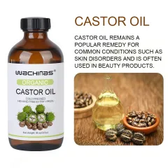 Organic Castor Oil Cold Pressed Moisturizing Moisturizing And Nourishing - Castor Oil - View 1