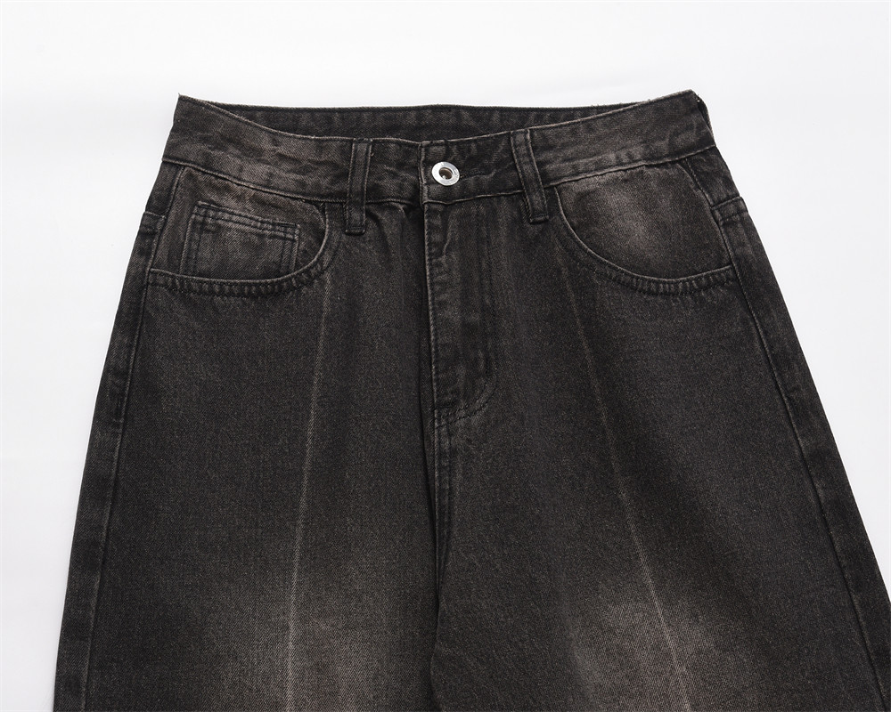 American Basic Style Straight Jeans Men