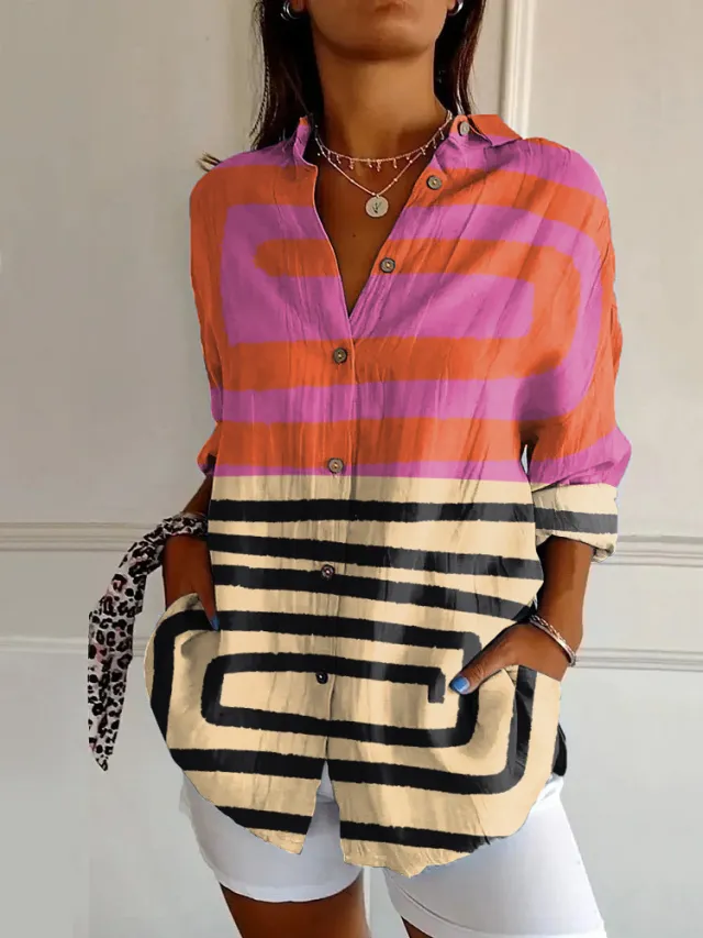 New Women's Summer Animal Pattern 3D Printed Shirt Yk2317Mcl 2Xl - Shop at LoveMi