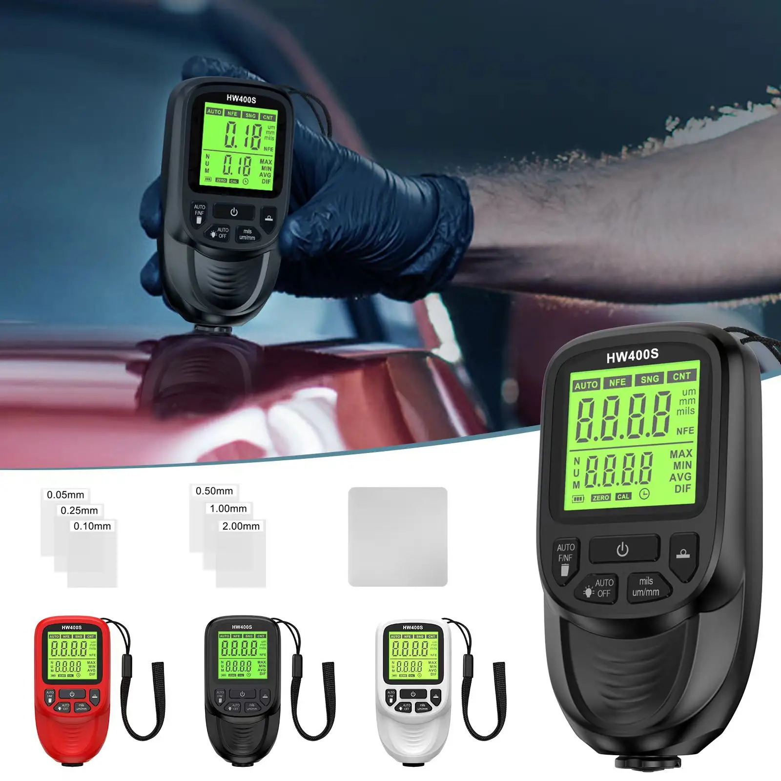 Hw-400s Thickness Gauge High Precision Industrial Iron