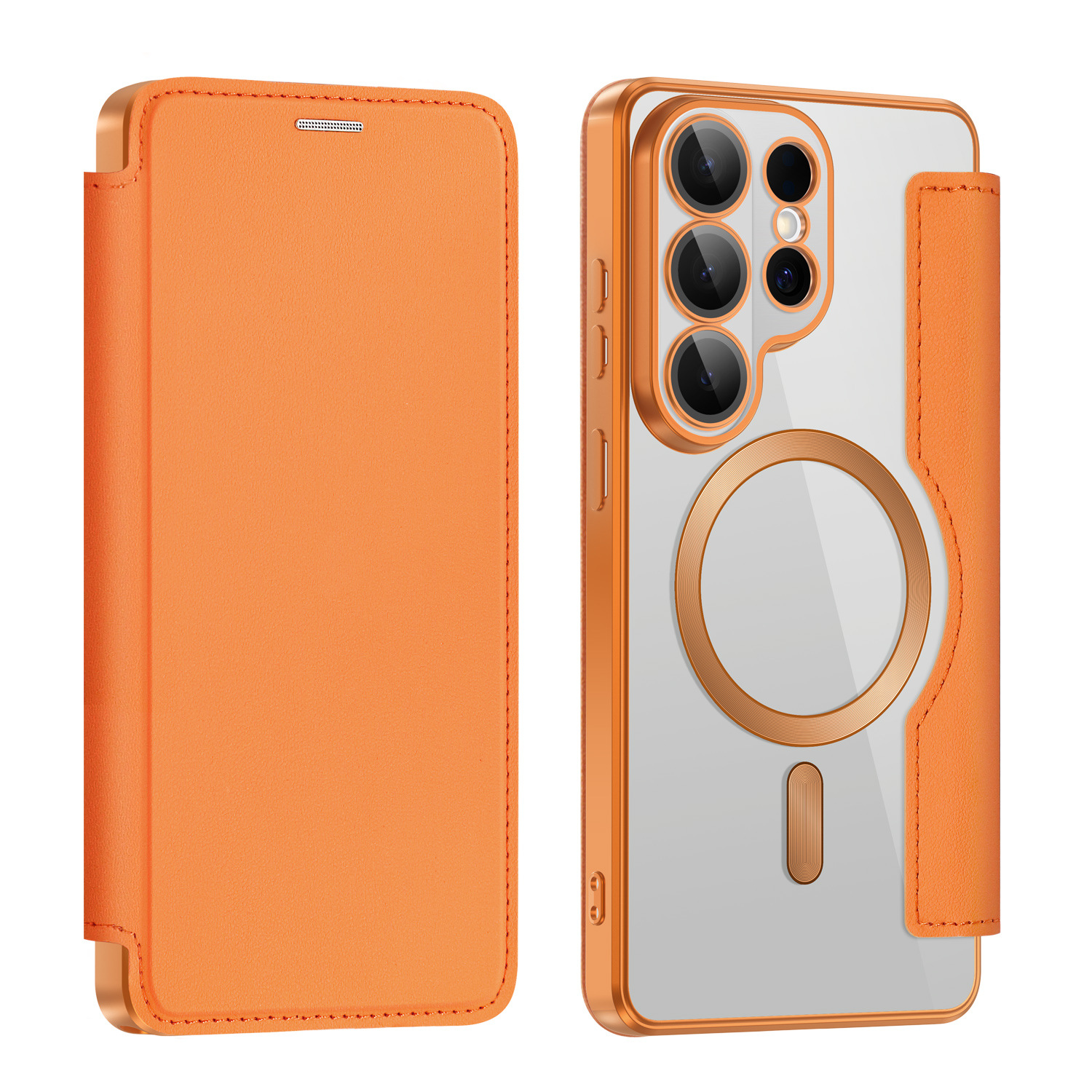 Magnetic Flip Leather Case Drop Proof Protective Phone Case 8