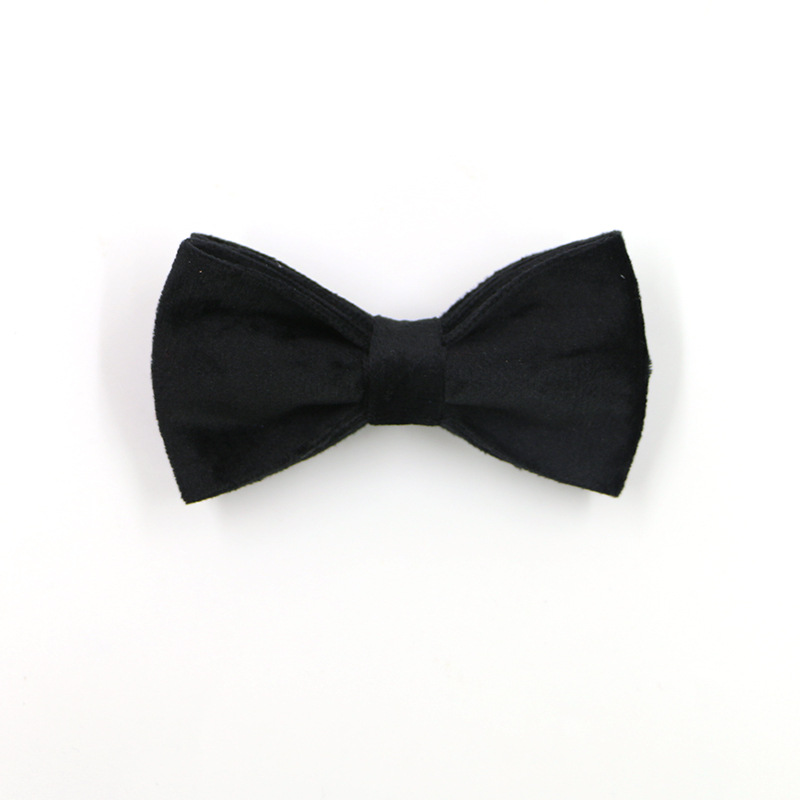 Black Velvet Pet Bow