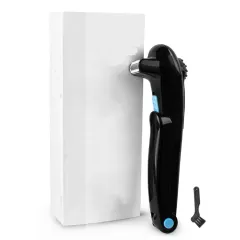 Folding Hair Back Body Electric Shaver - Black - View 1