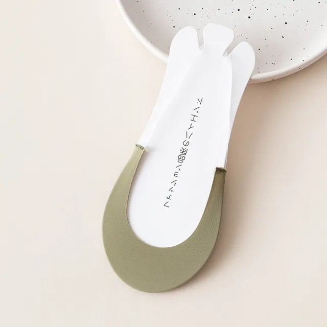 Half Soles Sling Ankle Socks Women's Summer Thin Green - Shop at LoveMi