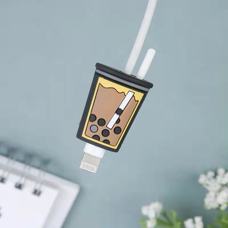 Cartoon Data Anti-folding Implement Bite USB Cable Protection Sleeve - Image 40