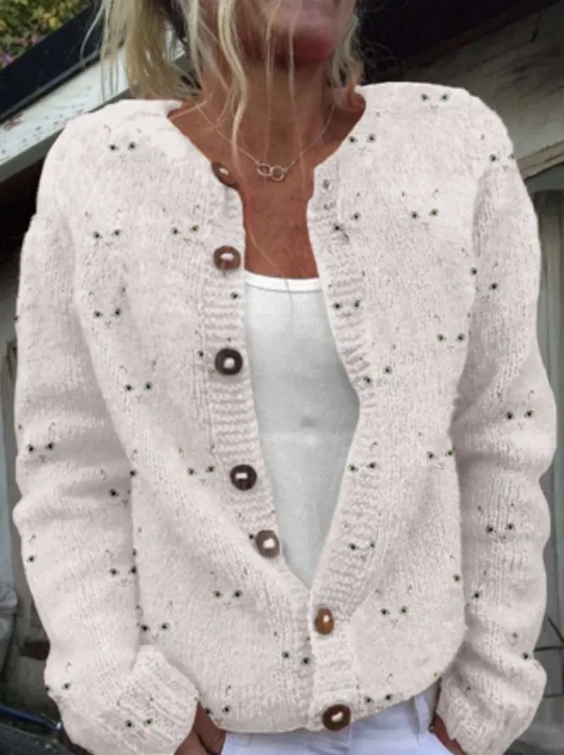 3D Digital Printing Cardigan Knitted Coat Women's Clothing - Hzl202430280-2Xl