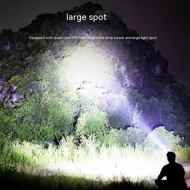 Lightweight USB Charging Induction Headlamp Camping Hiking Camping Essential - Image 7