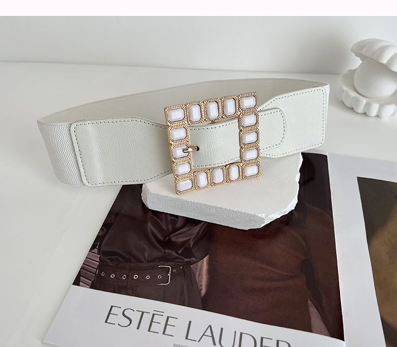 New Rhinestone Pin Buckle Belt Women