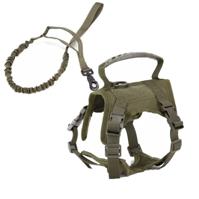 Cat Chest Strap Vest Hand Holding Rope Army Green Clothes Traction - Shop at LoveMi