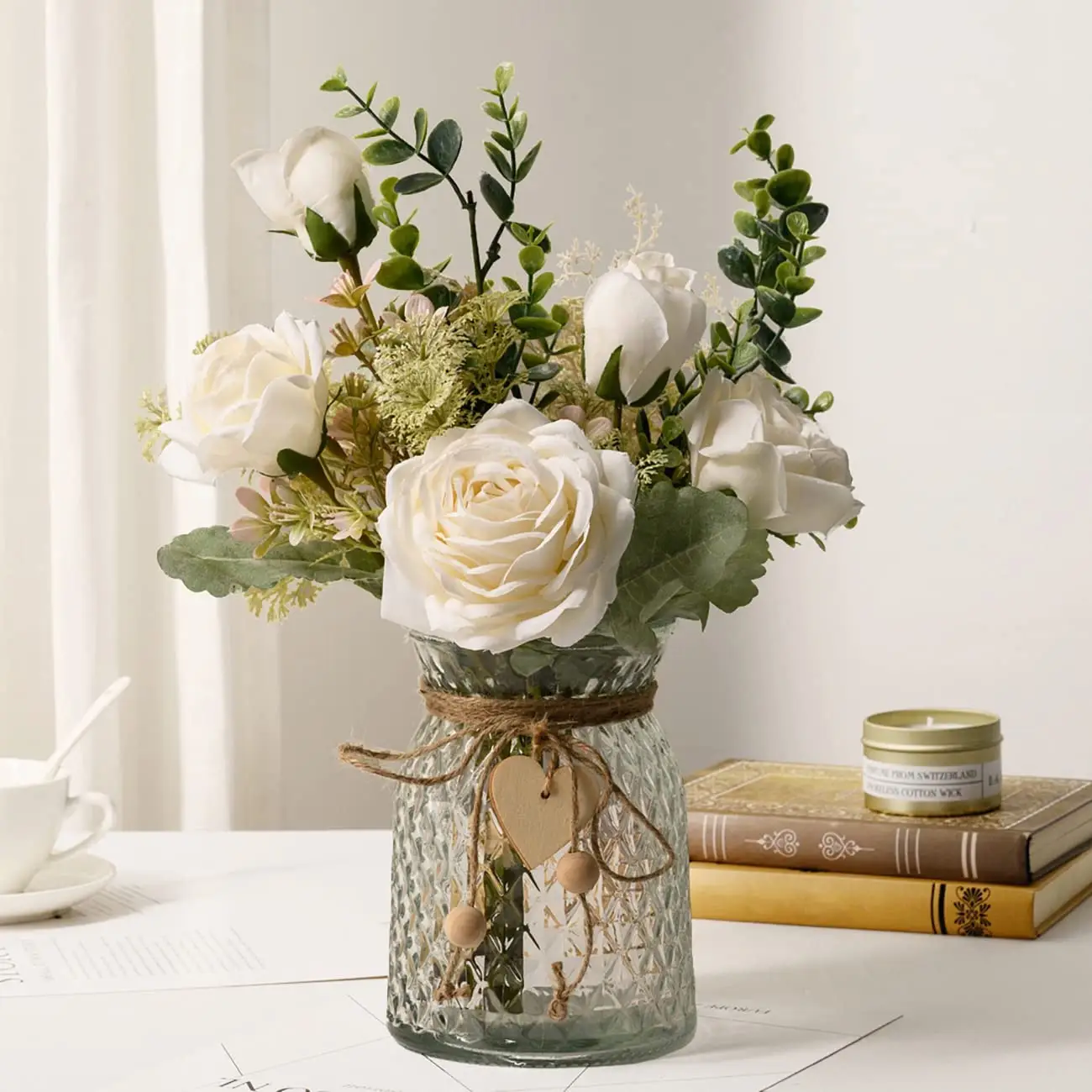 Rose Bouquet Living Room Home Decoration Artificial Rose Artificial Flower