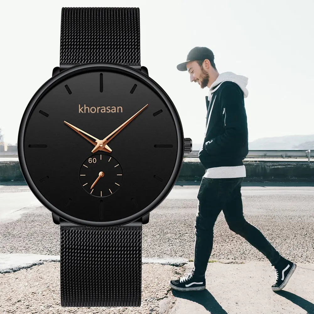 Personality Belt Watch Quartz Men
