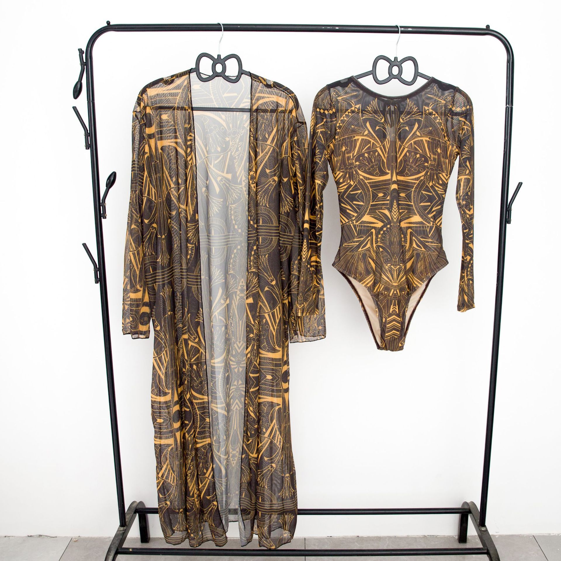 Womens One-Piece Swimsuit Two-Piece Set European American Russian Sun-Protective Smart