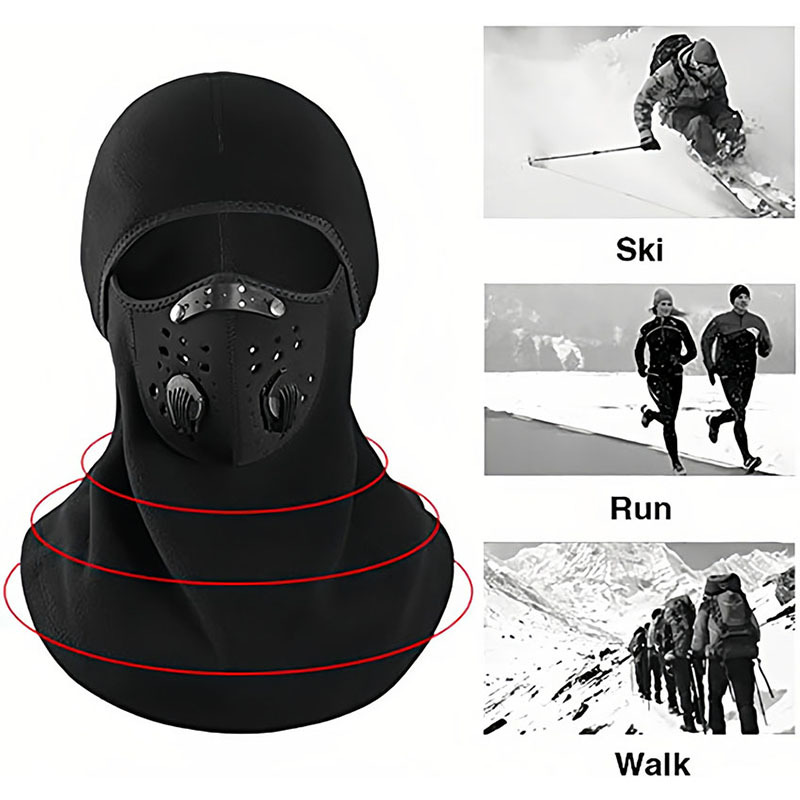 Winter Cycling Mask Cold-Proof And Windproof Motorcycle Balaclava 3