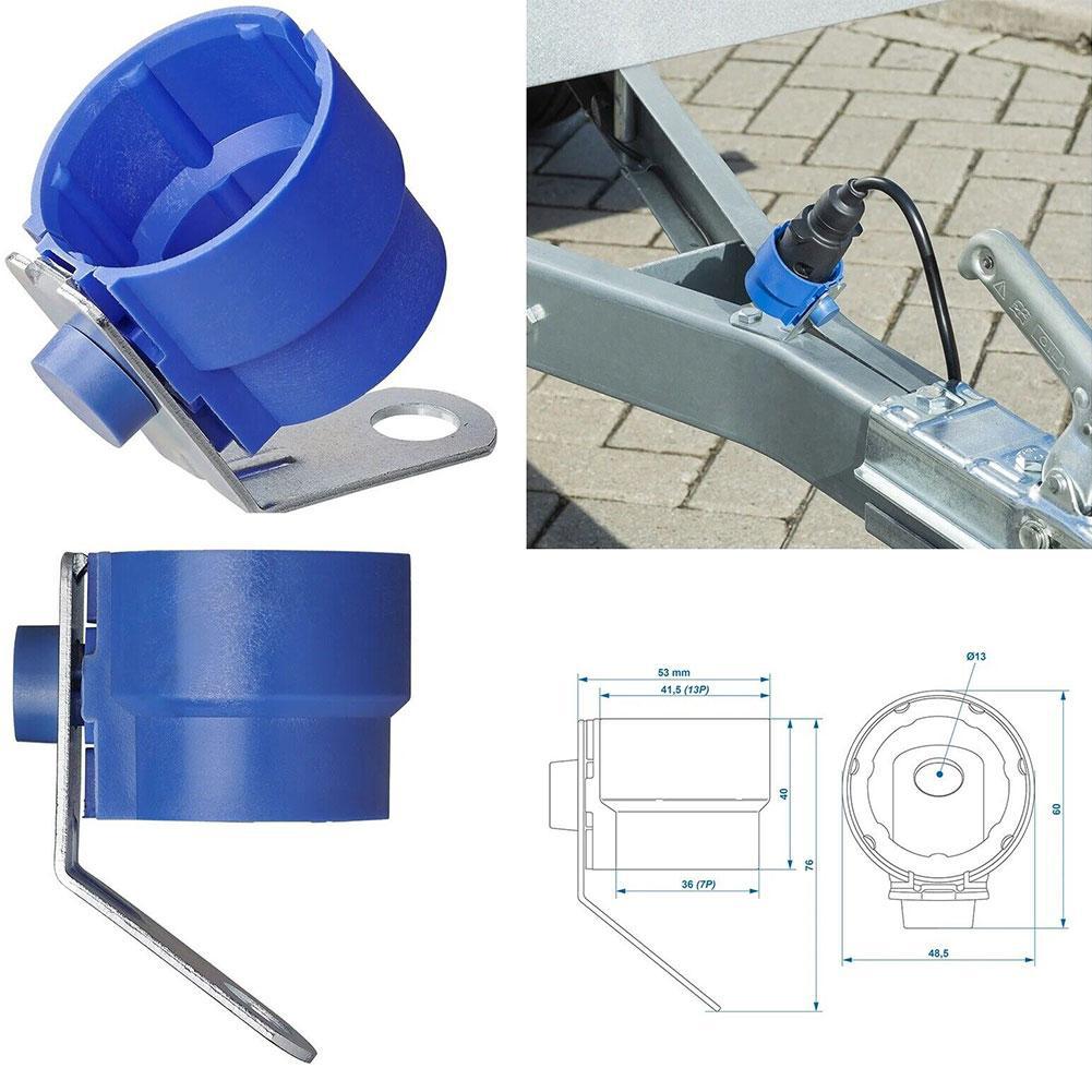 Title 6, Trailer Connector Holder Fits 7-Core Plug 13-pi...